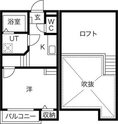 Creo中村公園伍番館の物件間取画像